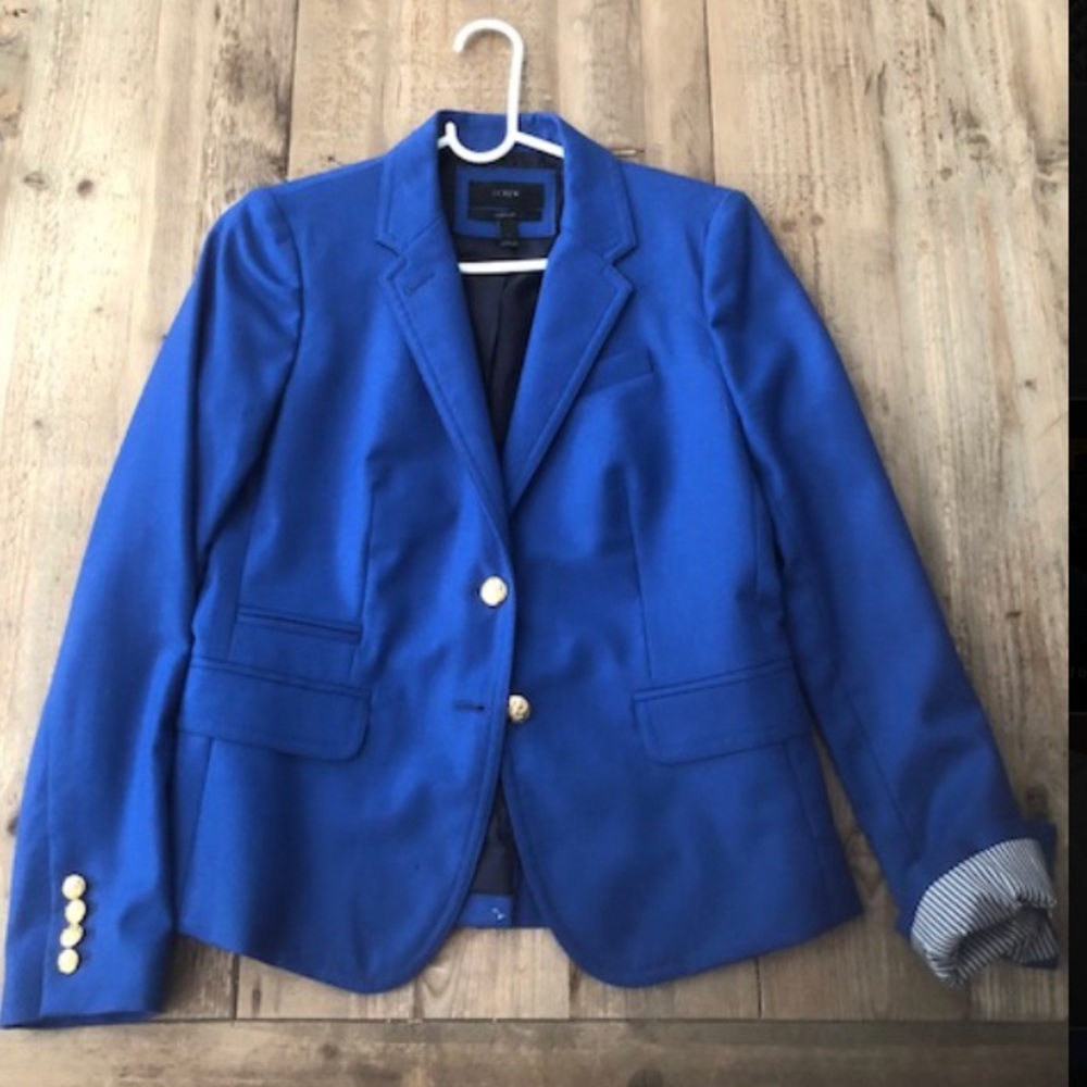 J. Crew Schoolboy Blazer in Blue